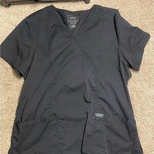 Cherokee Women's Black Scrub Top